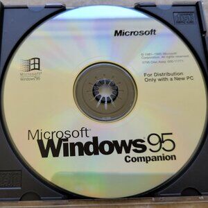 Vintage CD - Microsoft Windows 95 Companion